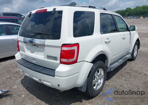 2012 Ford Escape Limited z USA, uszkodzony, nr VIN 1FMCU0E7XCKA87918